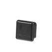 Picture of Black Nylon End Cap for 1" OD, 16-ga Square Tubing