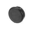 Picture of Black Nylon End Cap for 1-1/2" OD, 16-ga Round Tubing