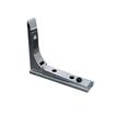 Picture of 7" L Chrome Plated Die Cast Folding Removable Shelf Bracket with Zinc Plated Steel Mount
