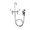Picture of Encore 8" OC Deck Mount Veterinary Faucet 72" Hose with Heavy Duty Side Sprayer