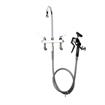Picture of Encore 8" OC Deck Mount Veterinary Faucet 72" Hose with Heavy Duty Side Sprayer