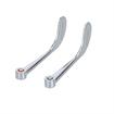 Picture of Encore® Wrist Blade Handles, Universal, 6", Chrome Plated, Includes: Indicators & Screws (Pair), ADA
