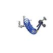 Picture of Encore 8" OC Wall Mount Veterinary Faucet with 108" Blue Coiled Hose, Vacuum Breaker and Lightweight Aluminum Side Sprayer