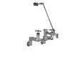 Picture of Encore® 8" OC Wall Mount Service Sink Faucet Ceramic Valves with Offset Supply and Cross Handles