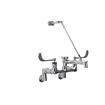 Picture of Encore® 8" OC Wall Mount Service Sink Faucet Ceramic Valves with Offset Supply and 6" Wrist Blade Handles