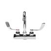 Picture of Encore 4" OC Deck Mount Faucet with 3-1/2" Swivel Gooseneck Spout and 4" Wrist Blade Handles