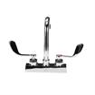 Picture of Encore 4" OC Deck Mount Faucet with 3-1/2" Swivel Gooseneck Spout and 4" Wrist Blade Handles