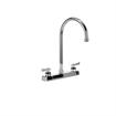 Picture of Encore 8" OC Deck Mount Faucet Ceramic Valves with 8-1/2" Swivel Gooseneck Spout