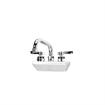 Picture of Encore 4" OC Wall Mount Faucet Ceramic Valves with 6" Swivel Spout
