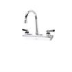Picture of Encore 8" OC Wall Mount Faucet with 6" Swivel Gooseneck Spout