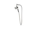 Picture of Encore® 8" OC. Brass Chrome Plated Wall Mount Utility Spray Assembly Angled Spray Head Ceramic Valves and 96" Hose