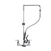 Picture of Encore® 8" OC  Brass Chrome Plated Swivel Arm Pre-rinse Assembly with 12" Swivel Arm and 32" Riser
