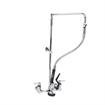 Picture of Encore® 8" OC  Brass Chrome Plated Swivel Arm Pre-rinse Assembly with 12" Swivel Arm and 32" Riser