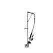 Picture of Encore® 8" OC  Brass Chrome Plated Swivel Arm Pre-rinse Assembly with 12" Swivel Arm with Support Bracket and 26" Riser