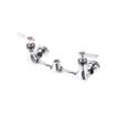 Picture of 8" OC Encore Brass Chrome Plated Wall Mount Faucet Body only for Pre-Rinse Ceramic Valves