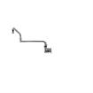 Picture of Encore® 8" OC. Brass Chrome Plated Wall Mount Faucet with 24" Double Jointed Swivel Spout