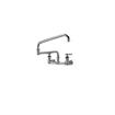 Picture of Encore® 8" OC. Brass Chrome Plated Wall Mount Faucet with 24" Double Jointed Swivel Spout