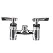 Picture of 4" OC Encore Brass Chrome Plated Elevated Deck Mount Faucet (Body Only Less Couplings for Spout)