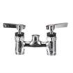 Picture of 4" OC Encore Brass Chrome Plated Elevated Deck Mount Faucet (Body Only Less Couplings for Spout)