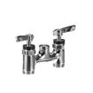 Picture of 4" OC Encore Brass Chrome Plated Elevated Deck Mount Faucet (Body Only Less Couplings for Spout)