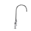 Picture of Encore® 8" OC Brass Chrome Plated Deck Mount Faucet Ceramic Valves with 8" Swivel Gooseneck Spout