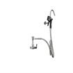 Picture of Encore®  Brass Chrome Plated Single Wall Mount Pot Filler Assembly with 72" Hose and Vacuum Breaker