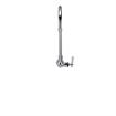 Picture of Encore® Brass Chrome Plated Single Wall Mount Faucet with 8-1/2" Swivel Gooseneck Spout