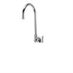 Picture of Encore® Brass Chrome Plated Single Wall Mount Faucet with 8-1/2" Swivel Gooseneck Spout