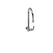 Picture of Encore® Brass Chrome Plated Single Wall Mount Faucet with 8-1/2" Swivel Gooseneck Spout