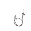 Picture of Encore® Brass Chrome Plated Single Wall Mount Pot Filler Assembly with 72" Hose with Vacuum Breaker