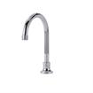 Picture of Encore® Brass Chrome Plated Deck Mount Spout Base with 6" Rigid Gooseneck Spout