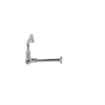 Picture of Encore® Brass Chrome Plated Single Wall Mount Wok Range Faucet with 12" Swivel Spout and Lever Handles