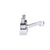 Picture of Encore® Brass Chrome Plated 4" OC Centerset Deck Mount Faucet with 4" Cast Spout Spout