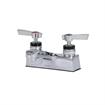 Picture of Encore® Brass Chrome Plated 4" OC Centerset Deck Mount Faucet Ceramic Valves with 4" Cast Spout Spout