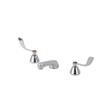 Picture of Encore® Adjustable Widespread Deck Mount Faucet with 5" Cast Spout and 4" Wrist Blade Handles