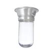 Picture of 100W Surface Mount  CSA Approved Incandescent Hood Light With Clear Coated Tempered Glass Globe