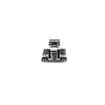 Picture of Chrome Plated Die Cast Zinc Standard Duty Surface Mount Cabinet Latch