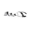 Picture of Chrome Plated Die Cast Zinc Standard Duty Surface Mount Cabinet Latch