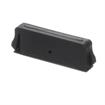 Picture of Black Polypropylene Snap-In Magnetic Cabinet Catch - Single Magnet