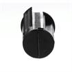 Picture of Black Polypropylene Snap-In Round Magnetic Cabinet Catch