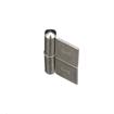 Picture of 1-3/32" W x 2-1/16" L 14-Gauge Stainless Steel Flag Hinge