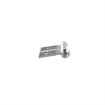 Picture of 1-3/8" W x 3" L 14-Gauge Stainless Steel Flag Hinge