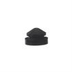 Picture of 3/8" OD x 3/64" H Black Rubber Button Bumper