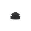 Picture of 3/8" OD x 3/64" H Black Rubber Button Bumper