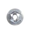 Picture of #10-24 Zinc Plated Steel Open Top Combination Locknut