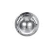 Picture of #10-24 x 1/2" H Zinc Plated Steel Domed Combination Locknut