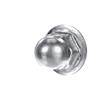 Picture of #10-24 x 1/2" H Zinc Plated Steel Domed Combination Locknut