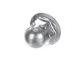 Picture of #10-24 x 1/2" H Zinc Plated Steel Domed Combination Locknut