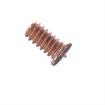 Picture of #10-24 x 3/8" L Copper Flashed Steel CD-Type Weld Stud