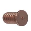 Picture of #10-24 x 3/8" L Copper Flashed Steel CD-Type Weld Stud